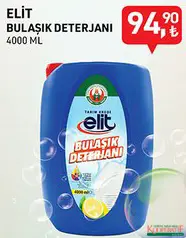 TARIM KREDİ ELİT BULAŞIK DETERJANI 4000 ML TARIM KREDİ ELİT BULAŞIK DETERJANI 4000 ML